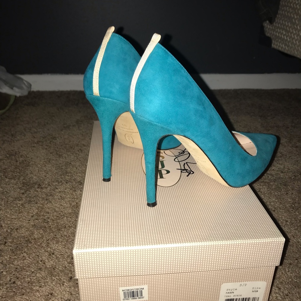 SJP By Sarah Jessica Parker Fawn Grossgrain Heels